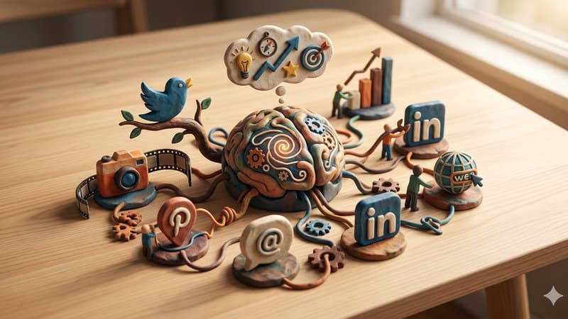 Programador de redes sociais com IA: otimize sua estratégia sem esforço