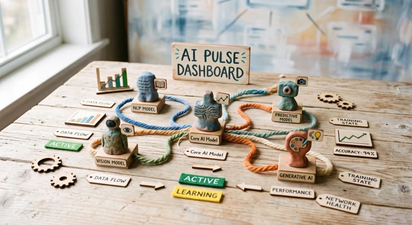 AI Pulse Dashboard: Consolidación de 600 modelos de IA